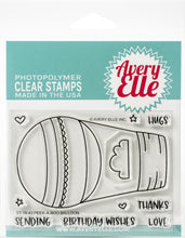 Load image into Gallery viewer, Avery Elle Peek A Boo Balloon Stamp and Die Set
