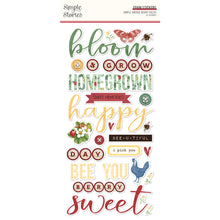 Load image into Gallery viewer, Simple Stories Simple Vintage Berry Fields Collection Pack, Ephemera, Foam Stickers, 6x8 Pad
