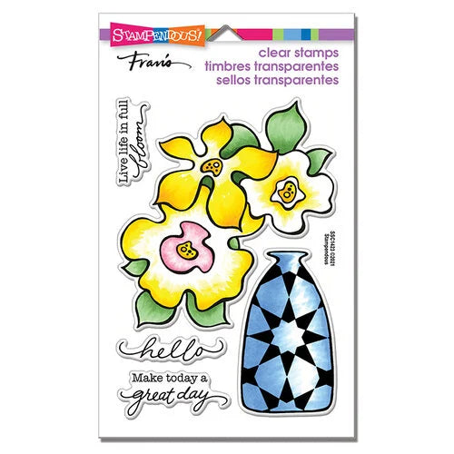 Stampendous Floral Blooms Stamp Set