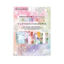 Load image into Gallery viewer, 49 and Market Spectrum Gardenia Collection Kit, 6x8 Sentiment Rub Ons
