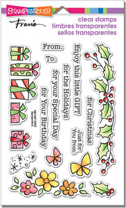 Stampendous Gift Border Stamp Set