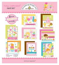 Load image into Gallery viewer, Doodlebug Hey Cupcake and Party Time Card Kit
