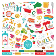 Load image into Gallery viewer, Photoplay LITTLE CHEF Ephemera, Sticker Sheet
