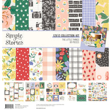 Load image into Gallery viewer, Simple Stories The Little Things Collection Pack, Card Kit, Foam Stickers, Page Pieces
