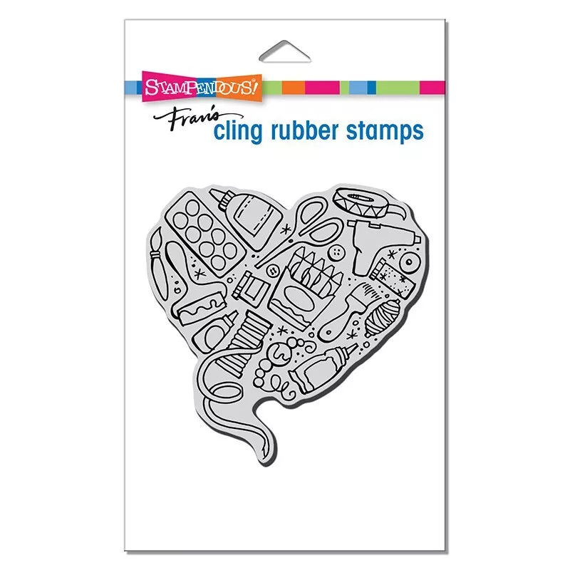 Stampendous Love to Craft Cling Stamp