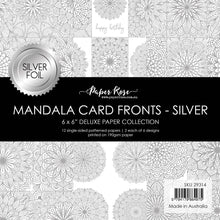 Load image into Gallery viewer, Paper Rose Sentiment Sheets, Merry, Birthday All Occasions Sweet Florals Treats, Textures 1.1, Christmas Time Basics, Outback Friends, Mediterranean Summer, Morning Memories, Unicorn Party, Mandala, Fine Print, Farmhouse Friends, Urban Garden Silver Bells
