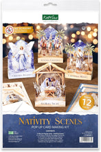 Load image into Gallery viewer, Katy Sue Card Kits- Nativity Scenes, Wonderful Wellington Boots, Garden Gnomes, Watering Can Blossoms &amp; Blooms, Christmas Gnomes, Watercolor Christmas Animals, Flower Patch Pots, Picket Fence
