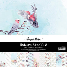 Load image into Gallery viewer, Paper Rose- Nature Stroll, Outdoor Adventure, Poinsettia Garden, Poinsettia Silver, Poppy Garden, Primrose Garden,Rambling Rose, Rustic Spring, Serenity, Spooky Halloween Paper Collections, Embossed Die Cuts
