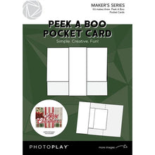 Load image into Gallery viewer, Photoplay Makers Series Cards-  Pillar Pop Up, Peek A Boo, Gatefold Pop Up, Double Z, Wiper, Easel, Card KIts
