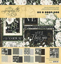 Load image into Gallery viewer, Graphic 45 PS I Love You Collection Kit, Patterns &amp; Solids &amp; Ephemera
