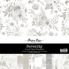 Load image into Gallery viewer, Paper Rose- Nature Stroll, Outdoor Adventure, Poinsettia Garden, Poinsettia Silver, Poppy Garden, Primrose Garden,Rambling Rose, Rustic Spring, Serenity, Spooky Halloween Paper Collections, Embossed Die Cuts
