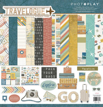 Load image into Gallery viewer, Photoplay TRAVELOGUE Collection Pack, Ephemera, Variety Cardstock Pack

