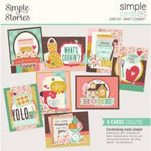 Load image into Gallery viewer, Simple Stories Simple Card Kits-  Boho Christmas, What&#39;s Cookin&#39;, Acorn Lane
