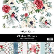Load image into Gallery viewer, Paper Rose- Vintage Backgrounds, Vintage Rose, Wedding Blooms, Wedding Joy, White Christmas, Gnomes, Winter Blooms, Winter Gathering, Winter Woods, Woodland Christmas, Sentiment Sheets Paper Collections, Embossed Die Cuts
