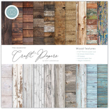 Load image into Gallery viewer, Craft Consortium 8x8 Paper Pads- Candy, Beach Huts, Ocean, Vivid, Grunge Light, Metal Wood Textures
