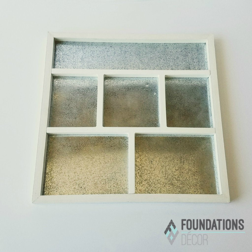 FOUNDATIONS DECOR Magnetic Shadow Box Kit Inserts, Paper Kits- Winter ...