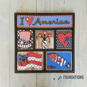 FOUNDATIONS DECOR Magnetic Shadow Box Kit Inserts, Paper Kits- Winter, Christmas, Give Thanks, Autumn Time,America, Spring,  Good Luck, Soccer, Baseball, Summer Fun, Valentines, Happy Easter, Dogs, Cats, Great Outdoors, Blanks, Happy Days, Football