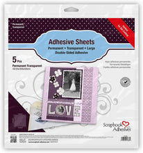 Load image into Gallery viewer, 3L Adhesive Sheets, 6- Inch x 12 - Inch, 5 pack, 12-Inch x 12-Inch, 25-Pack, 12-Inch x 12-Inch, 5-Pack
