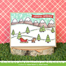 Load image into Gallery viewer, Lawn Fawn Over the Mountain Borders Stamp Set, Die
