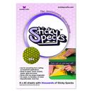 Ecstasy Crafts Sticky Specks Micro Adhesive 8 A5 Sheets or 4 Full Size Sheets