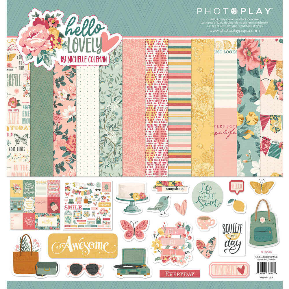 Photoplay HELLO LOVELY Collection Pack,  Ephemera