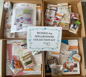 Spellbinders/Fun Stampers Journey Card Class Kit Bundles