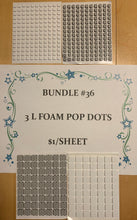 Load image into Gallery viewer, Foam Pop Dots Single Open Stock Sheets $1
