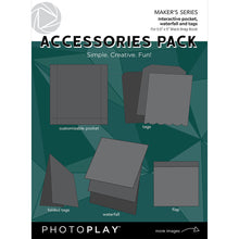 Load image into Gallery viewer, Photoplay Brag Book, Accessories-  White &amp; Black
