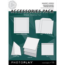 Load image into Gallery viewer, Photoplay Brag Book, Accessories-  White &amp; Black
