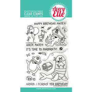 Avery Elle Stamp and Die Set- Everyday Alphas, Age is Irr-Elephant, Guess What, Dino-Mite Day, Best of the Bunch, Ahoy, Matey, Little Horse, Spread Magic, Everyday Mini Alphas