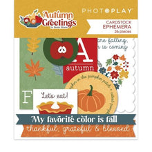 Load image into Gallery viewer, Photoplay AUTUMN GREETINGS Collection Pack and Ephemera
