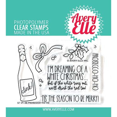 Avery Elle Holiday Stamps and Dies Merry Circle Tags, Prosecco Ho-Ho, Fall Picnic, Layered Holiday Truck