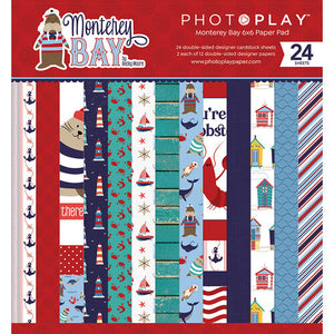 Photoplay Monterey Bay 12 x12 Collection Pack, 6 x 6 Paper Pad