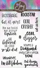 Joy Clair Boss Babe Stamp Set