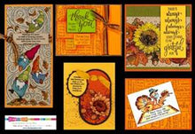Load image into Gallery viewer, Stampendous Autumn Gnomes
