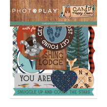 Load image into Gallery viewer, Photoplay CAMP HAPPY BEAR 12 x 12 Collection Pack, Ephemera
