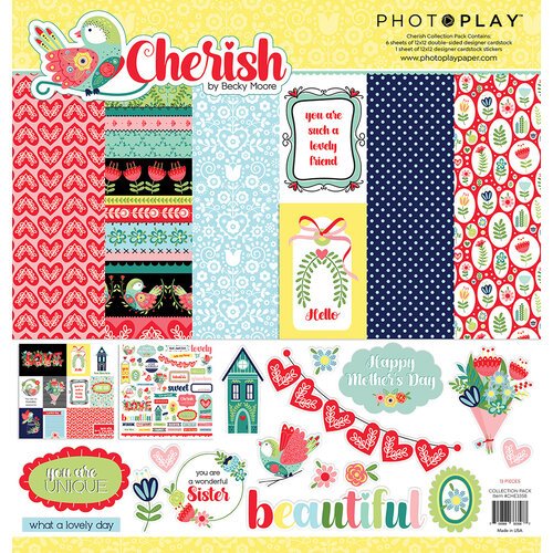 PHOTOPLAY CHERISH Collection Kit, Card Kit