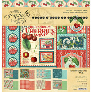 Graphic 45 Little One, Life is a Bowl of Cherries, Flower Market