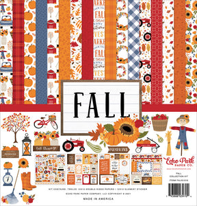 Echo Park Fall Fever, Fall Break, Celebrate Autumn, Welcome Autumn, Fall 12 x 12 Collection Pack