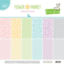 Load image into Gallery viewer, LAWN FAWN Paper- Sweater Weather, All the Dots, Let it Shine Starry Night, Knit Picky, Flower Market, Let it Shine Snowflakes
