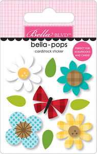 Bella Blvd LAKE LIFE Collection- Paper, Cut Outs, Icons, Words, Bella Pops, Chipboard, Puffy Stickers