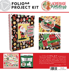 Photoplay Homemade Holidays Collection Pack Folio Project kit