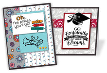 Load image into Gallery viewer, Dare 2B Artzy Graduate Graduation Stamp and Die Combo
