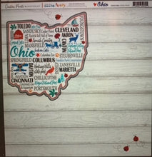 Load image into Gallery viewer, Exclusive Ohio Scrapbooking &amp; Stamping Bundle, Papers, Ohio Dies, Ohio Stamps, Washii Tape
