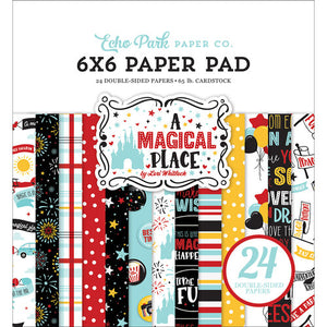Echo Park A MAGICAL PLACE Collection Kit, 6x6 Pad, Ephemera, Chipboard