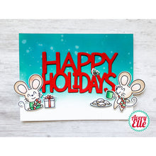 Load image into Gallery viewer, Avery Elle Christmas Mice Stamp and Die
