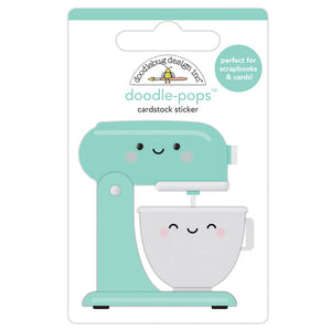 Doodlebug Made With Love Collection- Baked with Love Shape Sprinkles, 6x6, Doodlepops