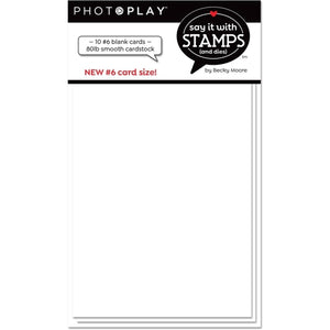 Photoplay Card Bases #9 Slimline Card, #6 Mini Slimline, A2