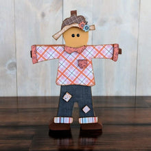 Load image into Gallery viewer, FOUNDATIONS DECOR- Snowglobe, Scarecrow, Noel, Joy, Banners, Truck, Gingerbread House, Gingerbread Man, Believe, Santa, 25, Blank, Joy, Pilgrim Hat, Witches Boots
