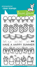 Load image into Gallery viewer, Lawn Fawn Simply Celebrate Summer Stamp and Die, Sentiment Stamp
